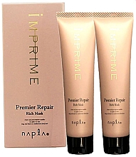 Набір для пошкодженого волосся - Napla Imprime Repair Rich Mask (h/mask/2*15ml) — фото N1