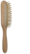 Щітка для волосся з дерев'яними зубцями, 62AX9380 - Acca Kappa — фото N1