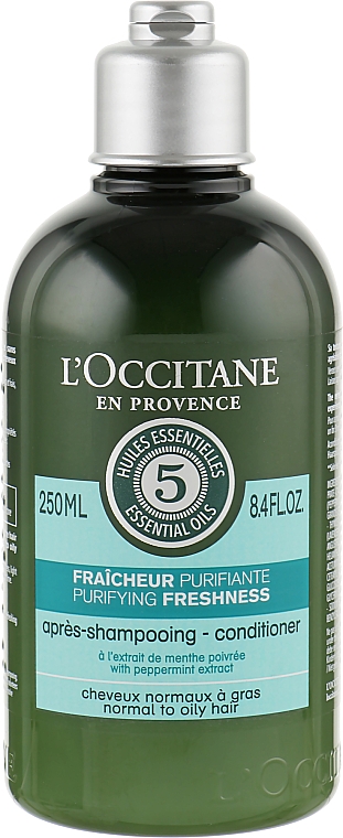 Кондиционер для волос - L'Occitane Aromachologie Purifying Freshness Conditioner — фото N1