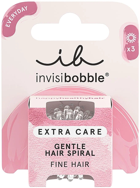Резинка для волос - Invisibobble Extra Care Crystal Clear — фото N3