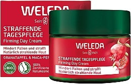 УЦЕНКА Дневной крем-лифтинг "Гранат и пептиды Маки перуанской" - Weleda Pomegranate & Poppy Peptide Firming Day Cream * — фото N2