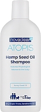 Шампунь з органічною олією конопель - Novaclear Atopis Hemp Seed Oil Shampoo — фото N1