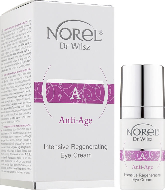 Интенсивный восстанавливающий крем под глаза для зрелой кожи - Norel Anti-Age A Revitalizing Eye Cream — фото N2