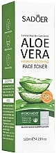 Духи, Парфюмерия, косметика Тонер для лица с алоэ вера - Sadoer Aloe Vera Face Toner