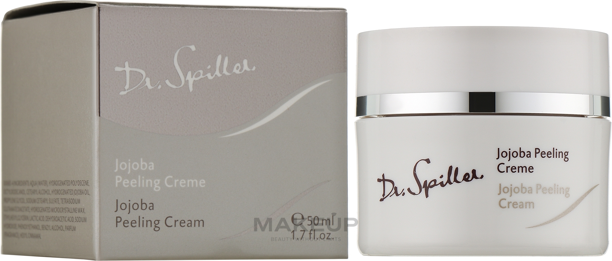 Крем-пилинг с гранулами жожоба - Dr. Spiller Jojoba Peeling Cream — фото 50ml