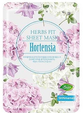 Маска для лица с экстрактом гортензии - NOHJ Skin Maman Herbs Fit Sheet Mask Hortensia — фото N1
