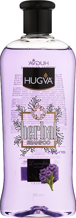 Трав'яний шампунь для волосся "Лаванда" - Hugva Herbal Shampoo Lavender — фото N1