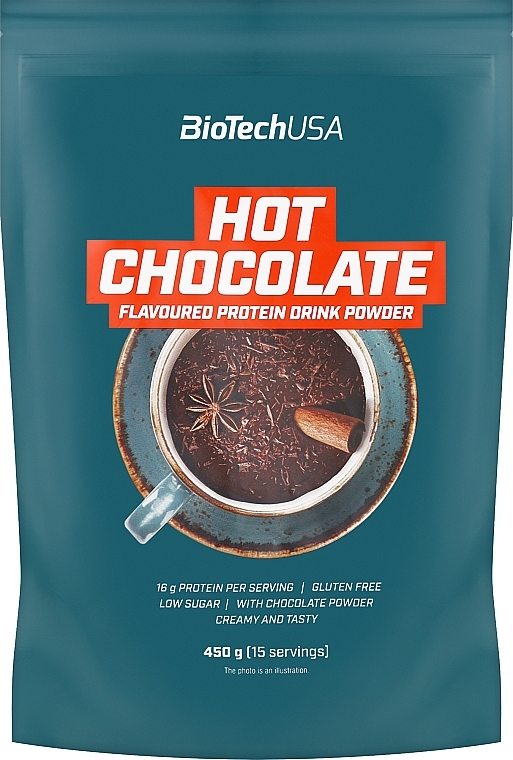 Протеиновый коктейль "Горячий шоколад" - BioTechUSA Diet Shake Hot Chocolate Protein Meal — фото N1