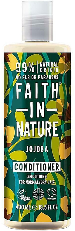 Кондиционер для нормальных и сухих волос "Жожоба" - Faith in Nature Jojoba Conditioner — фото N1