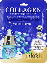 Тканинна маска з колагеном "Біоліфтинг" - Ekel Collagen Ultra Hydrating Essence Mask — фото N1