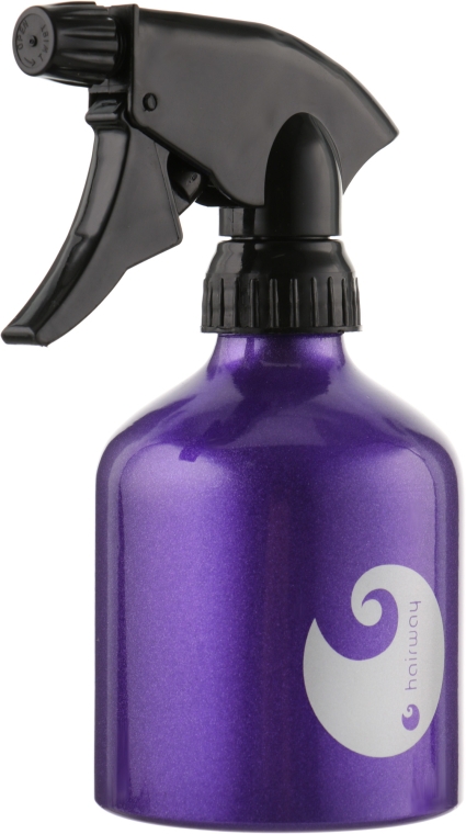 Алюминиевый распылитель для воды, фиолетовый - Hairway Barrel Logo