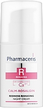 Парфумерія, косметика Нічний крем від почервонінь на обличчі - Pharmaceris R Night Cream With Soothing