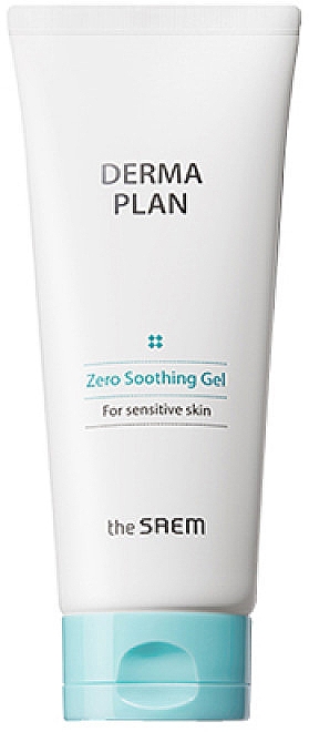 Успокаивающий гель для чувствительной кожи - The Saem Derma Plan Zero Soothing Gel — фото N1