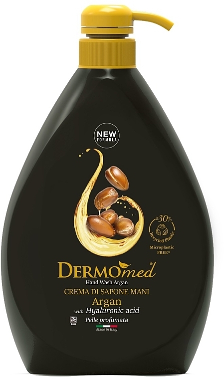 Крем-мило з олією арганії - Dermomed Cream Soap Argan Oil — фото N1