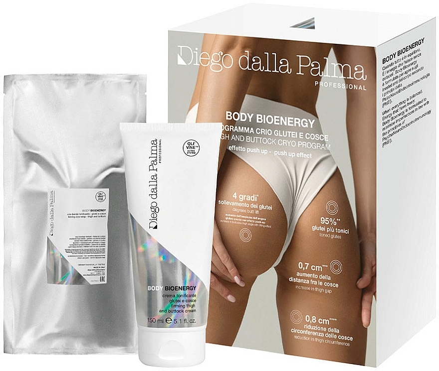 Набор "Криопрограмма для бедер и ягодиц" - Diego Dalla Palma Professional Body Bioenergy Thigh And Buttock Cryo Program — фото N1