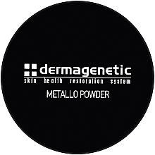 Мінеральна пудра для обличчя - Dermagenetic Metallo Powder — фото N2