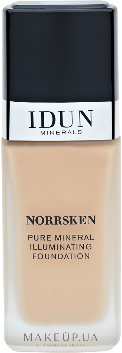Тональная основа - Idun Minerals Norrsken Illuminating Liquid Mineral Foundation — фото 210 - Siri