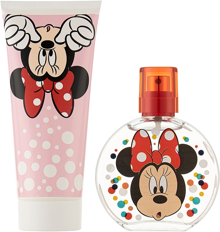 EP Line Disney Minnie Mouse - Набор (edt/50ml + sh/gel/100ml + bag) — фото N2