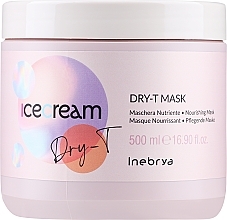 Духи, Парфюмерия, косметика Маска для сухих, окрашенных и вьющихся волос - Inebrya Ice Cream Dry-T Mask