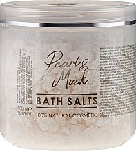 Духи, Парфюмерия, косметика Соль для ванны - Sezmar Collection Professional Pearl & Musk Bath Salts