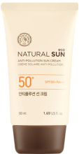 Духи, Парфюмерия, косметика Солнцезащитный крем - The Face Shop Natural Sun Eco Anti-Pollution Sun Cream SPF50+ PA+++