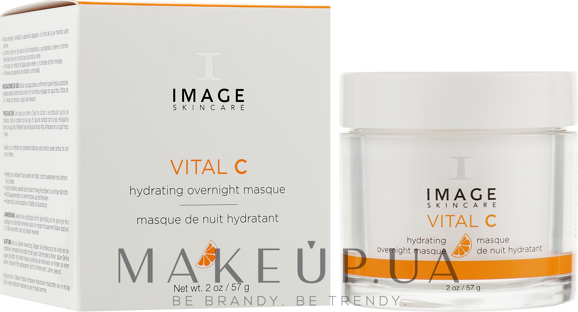 Нічна зволожувальна маска - Image Skincare Vital C Hydrating Overnight Masque — фото 57g