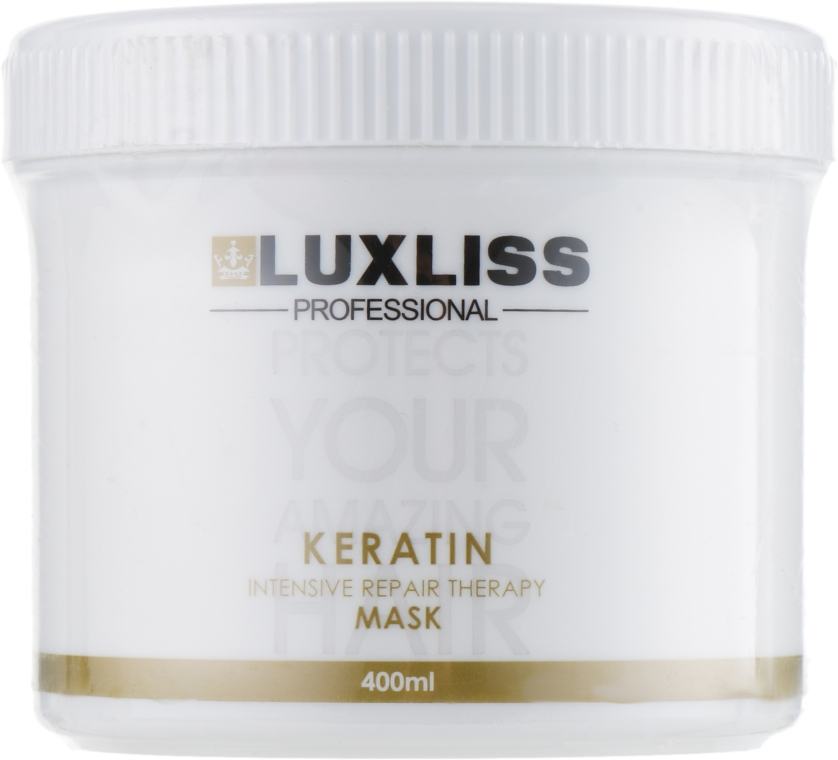 Відновлювальна маска з кератином - Luxliss Keratin Intensive Repair Therapy Mask — фото N1