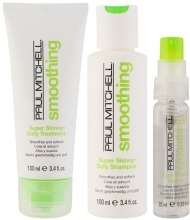 Духи, Парфюмерия, косметика Набор для вьющихся волос - Paul Mitchell Super Skinny Take Home Kit (shm/100ml + cond/100ml + serum/25ml)