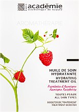 Парфумерія, косметика Зволожувальна олія-догляд "Овернська малина" - Academie Huile de soin hydratante (пробник) 
