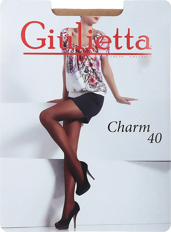 Колготки для жінок "Charm" 40 Den, daino - Giulietta — фото N1