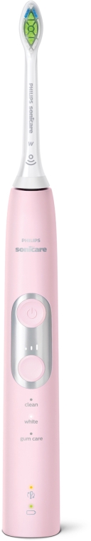 Электрическая зубная щетка, розовая - Philips ProtectiveClean 6100 HX6876/29 — фото N2