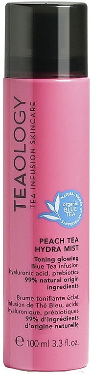 Спрей для обличчя - Teaology Blue Tea Peach Tea Hydra Mist — фото N1