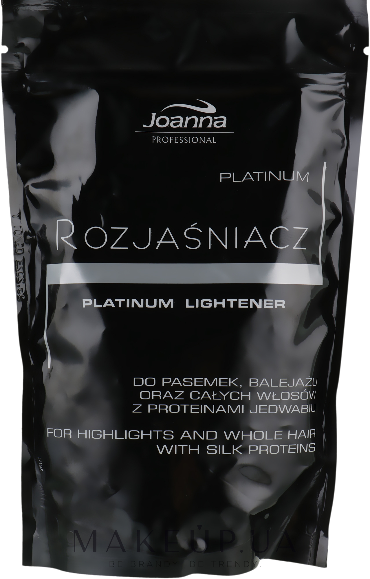 Освітлювач для волосся Platinum  - Joanna Professional Lightener (саше) — фото 450g