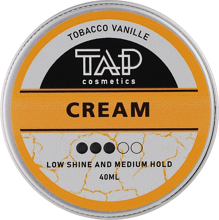 Крем для укладання волосся "Tabacco Vanille" - TAP Cosmetics Cream 