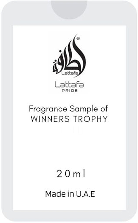 Lattafa Perfumes Winners Trophy Gold - Парфумована вода  — фото N1