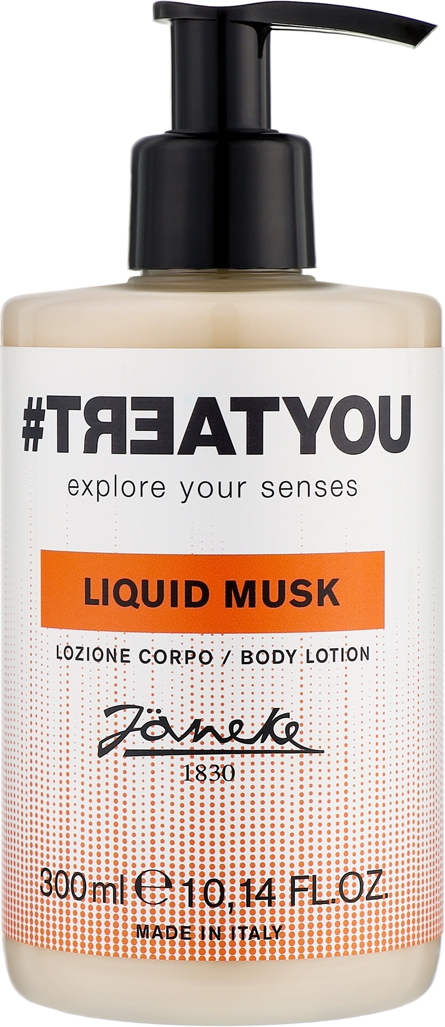 Лосьйон для тіла - Janeke #Treatyou Liquid Musk Body Lotion — фото 300ml