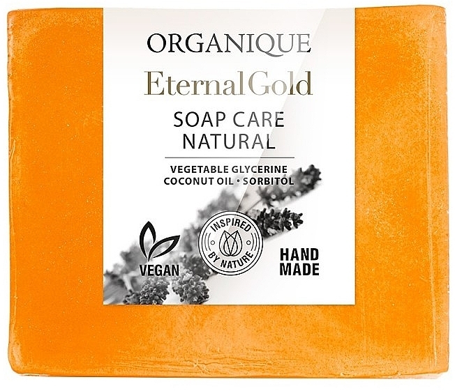 Натуральне мило "Eternal Gold" - Organique Soaps — фото N1