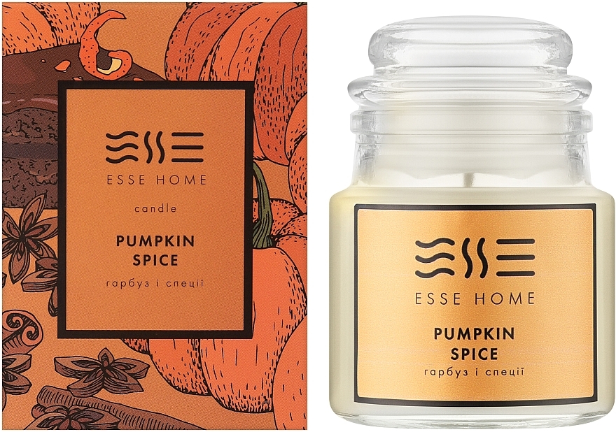 Esse Home Pumpkin Spice - Ароматична свічка — фото N2