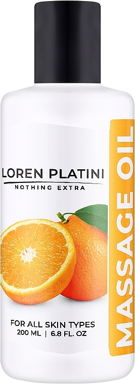 Масажна олія "Апельсин" - Loren Platini Massage Oil