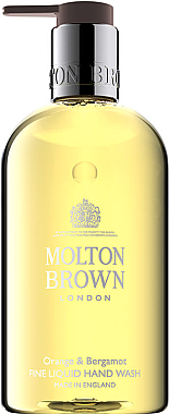Molton Brown Orange & Bergamot Fine Liquid Hand Wash - Крем-мыло для рук — фото N1