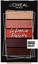 Духи, Парфюмерия, косметика УЦЕНКА Палетка теней для век - L'Oreal Paris La Petit Palette Maximalist Eyeshadow *