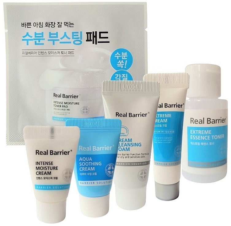 Набор увлажняющих средств для чувствительной кожи, 6 продуктов - Real Barrier Extreme Cream — фото N1