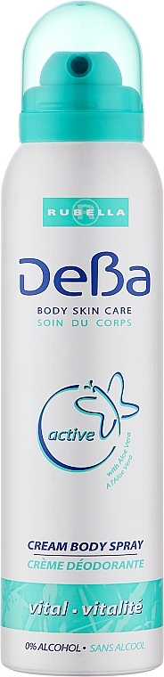 Дезодорант-спрей для тіла "Vital" - DeBa Deodorant Body Spray — фото N1