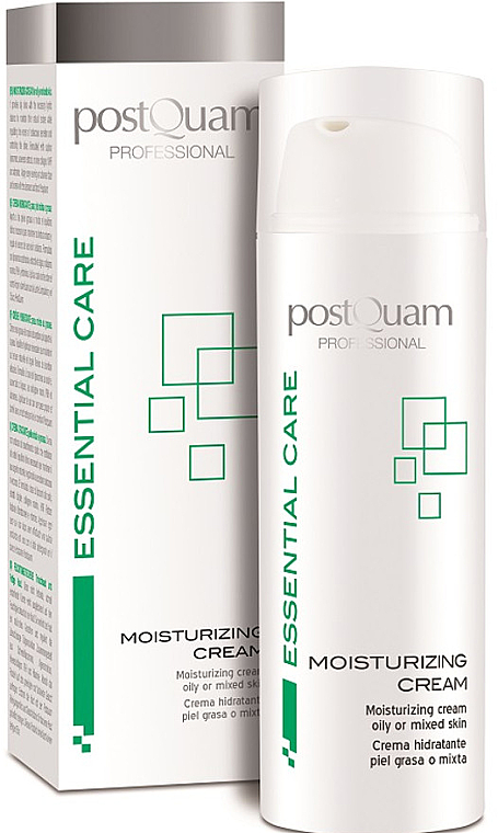 Зволожувальний крем для жирної та комбінованої шкіри - PostQuam Essential Care Moisturising Cream — фото N1