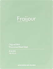 Тканевая маска "Растительные экстракты" - Fraijour Original Herb Wormwood Sheet Mask — фото N4