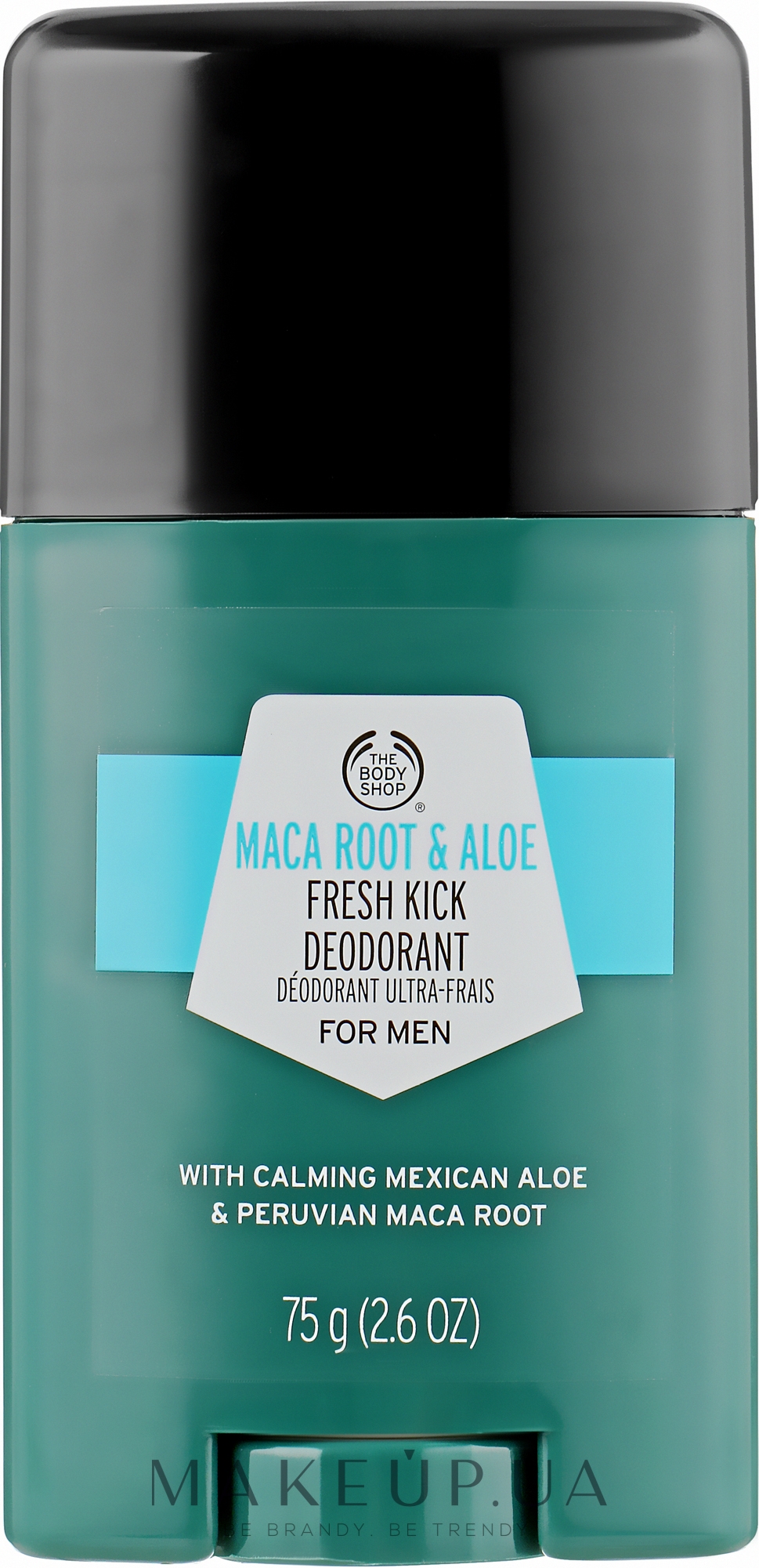 Дезодорант "Корінь макі й алое" - The Body Shop Maca Root & Aloe Fresh Kick Deodorant — фото 75g