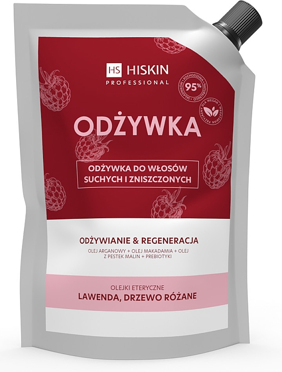 Кондиционер для сухих и поврежденных волос - HiSkin Professional Conditioner (запасной блок)