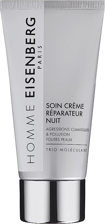 Ночной крем для лица - Jose Eisenberg Homme Repairing Night Cream Treatment — фото N1