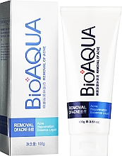 Пенка для очищения проблемной кожи лица и борьбы с воспалениями - Bioaqua Pure Skin Anti Acne-light Print & Cleanser — фото N2