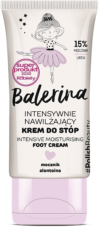 Интенсивно увлажняющий крем для ног - Floslek Balerina Intensive Moisturizing Foot Cream — фото N1